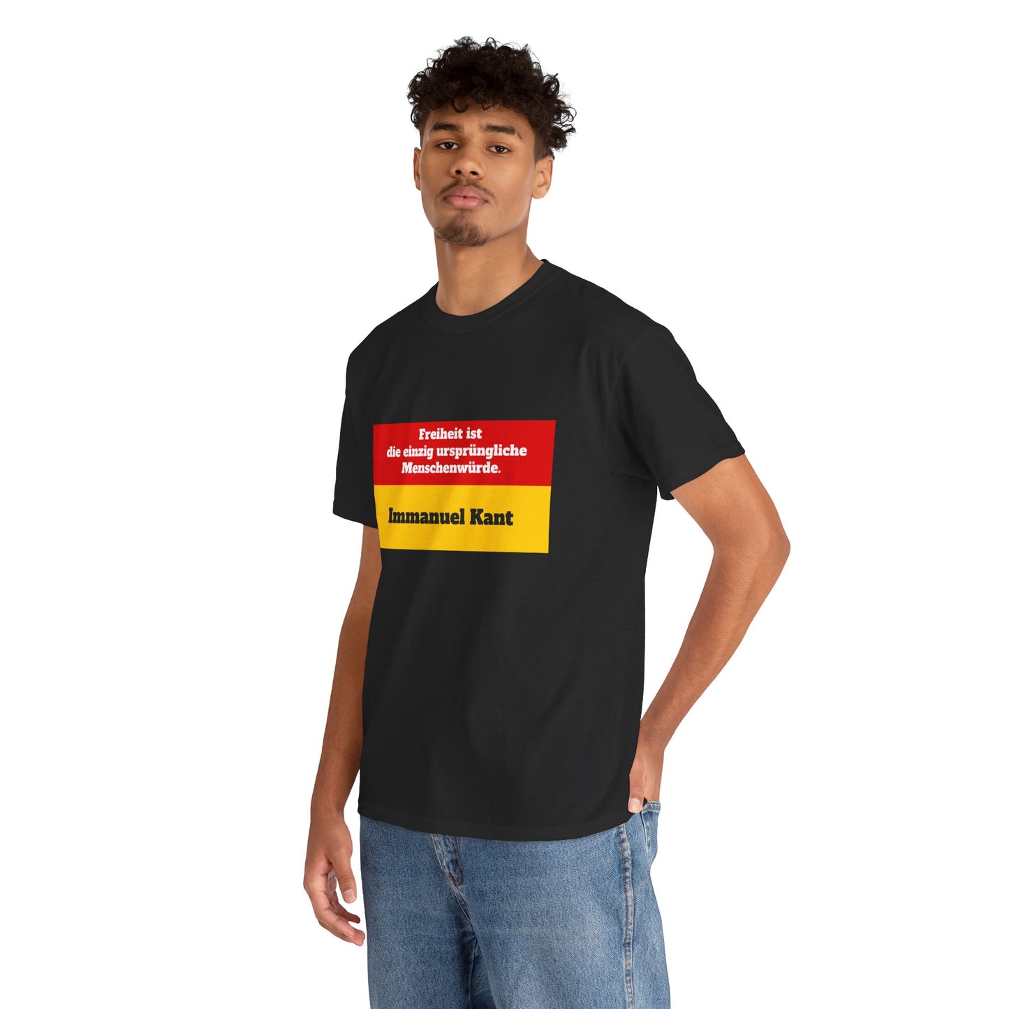 Unisex T-Shirt mit Zitat - Kant - Freiheit