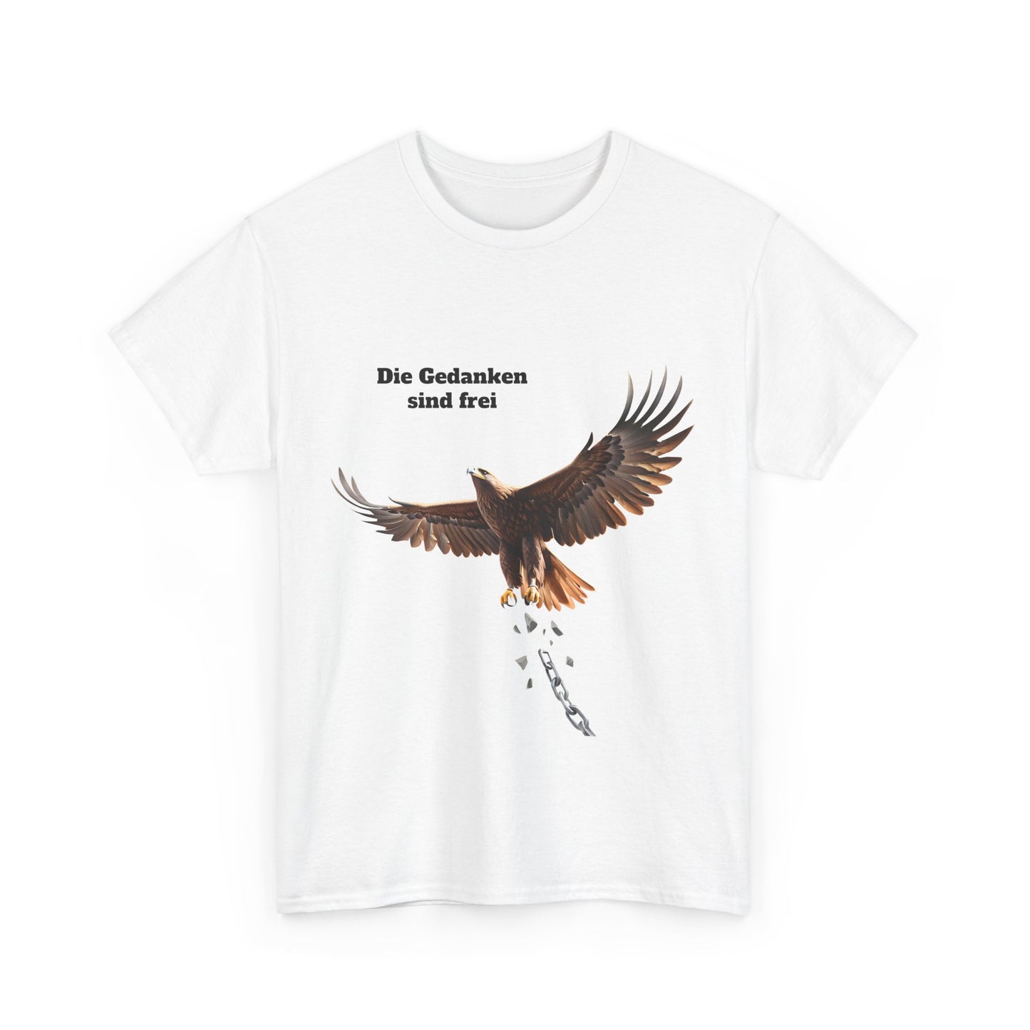 Unisex T-Shirt mit Volkslied - Gedanken sind frei