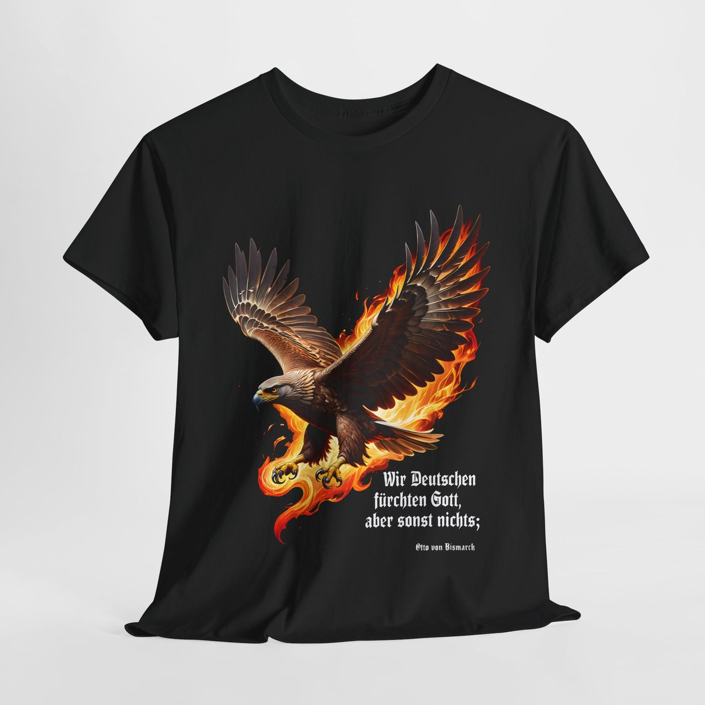 Unisex T-Shirt mit Zitat - Otto von Bismarck