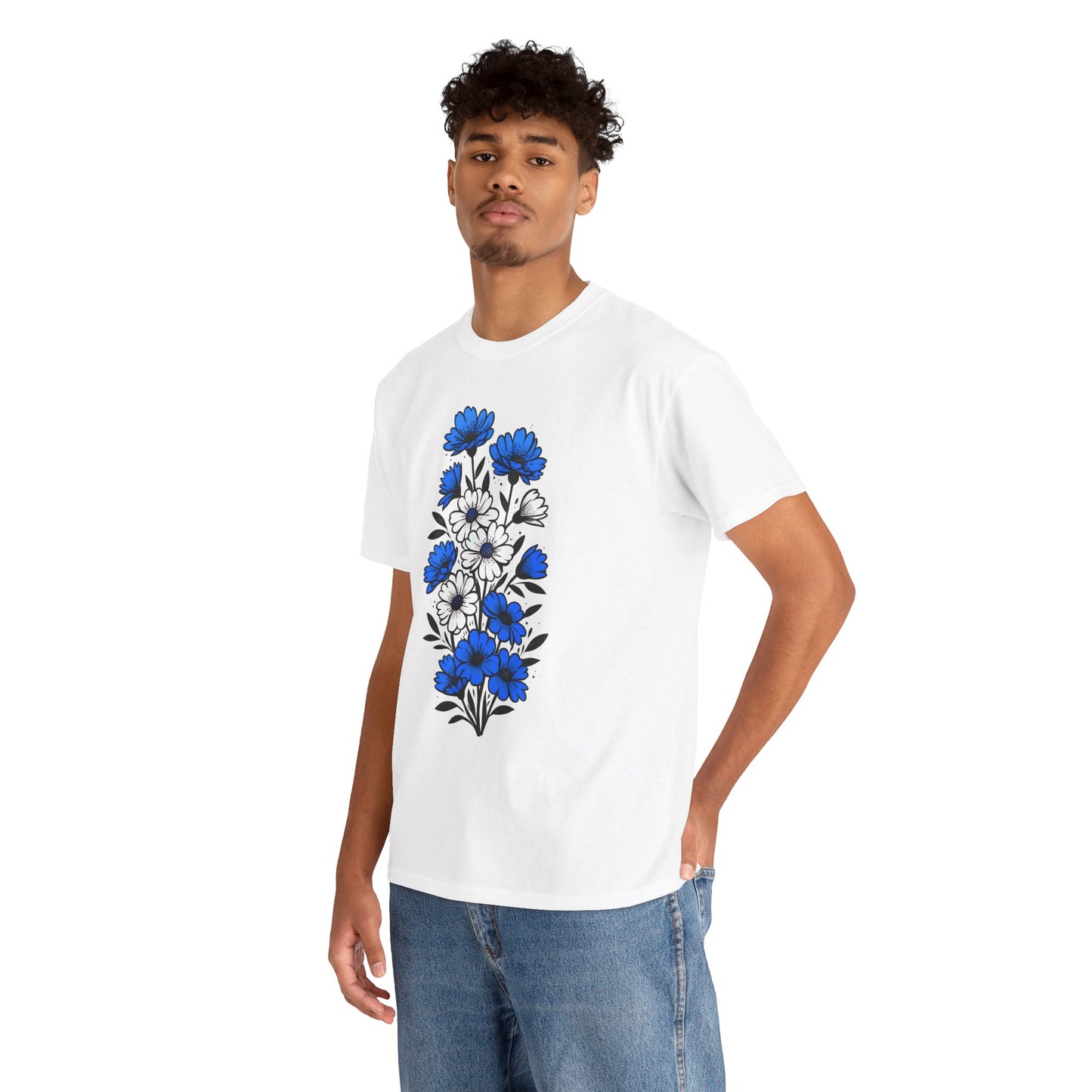Unisex T-Shirt mit Blumen -Griechenland