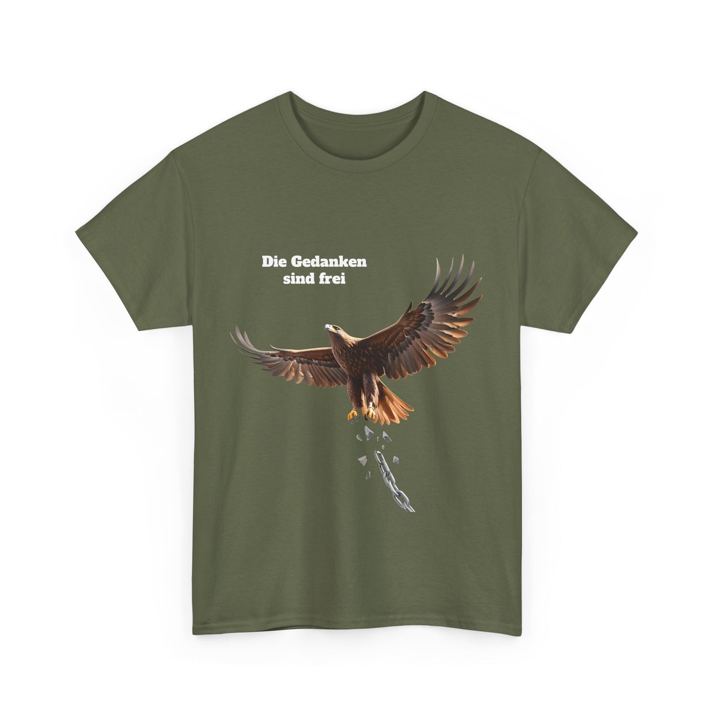 Unisex T-Shirt mit Volkslied - Gedanken sind frei