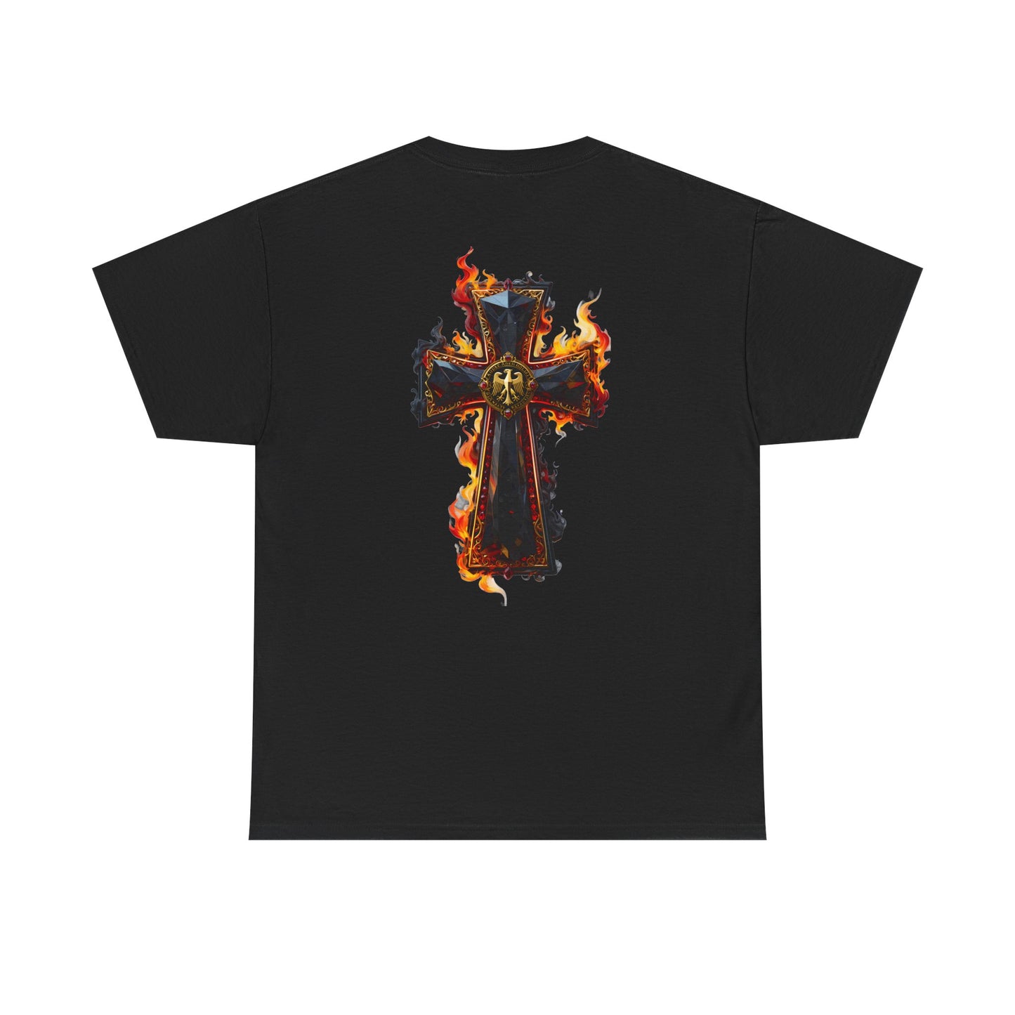 Unisex T-Shirt - Eagle and Cross