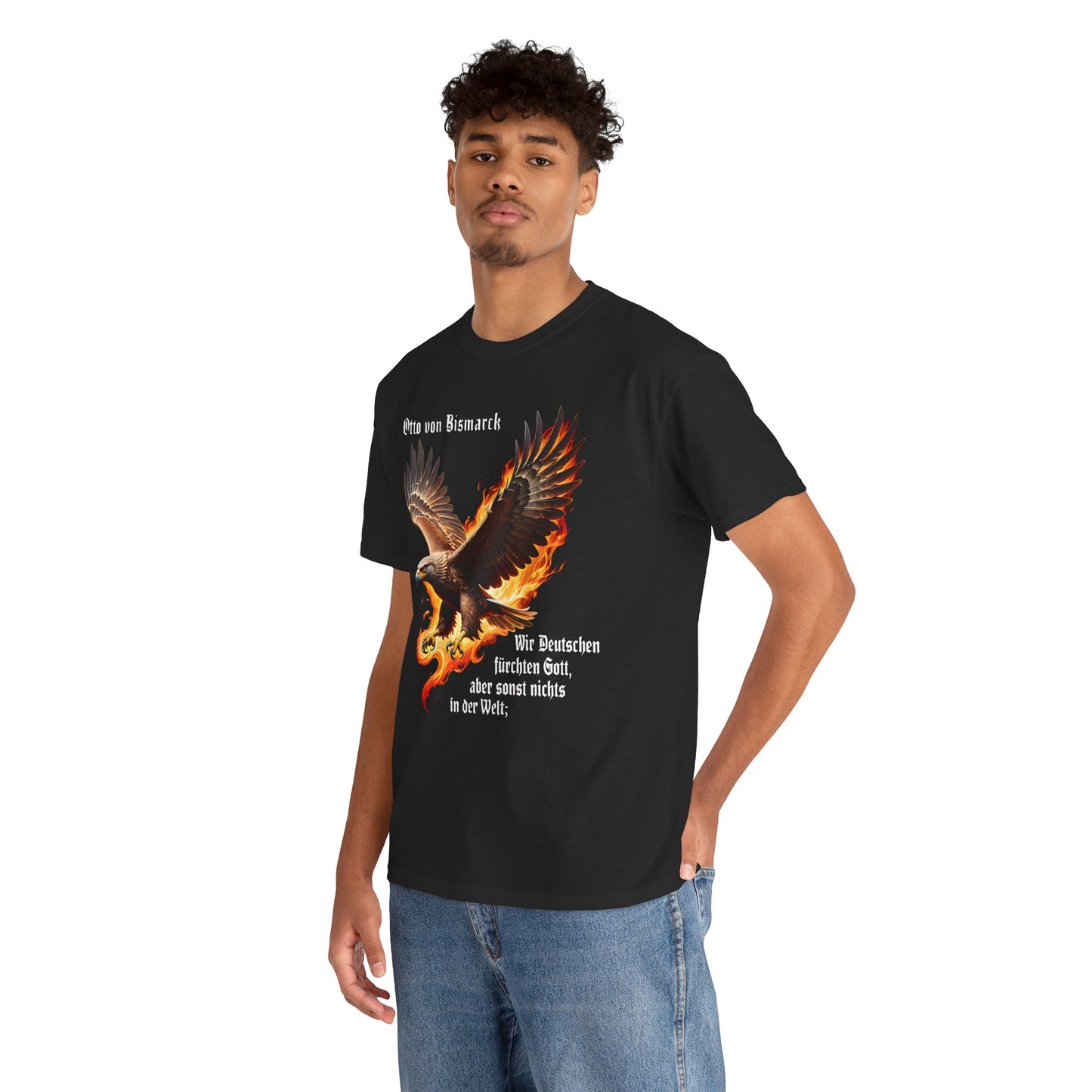 Unisex T-Shirt mit Zitat - Otto von Bismarck