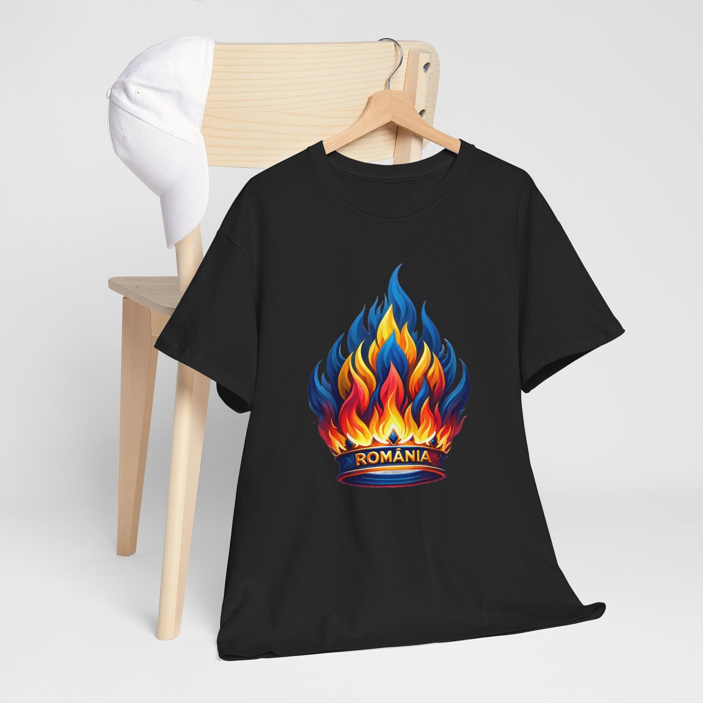 Unisex T-shirt with crown - Romania
