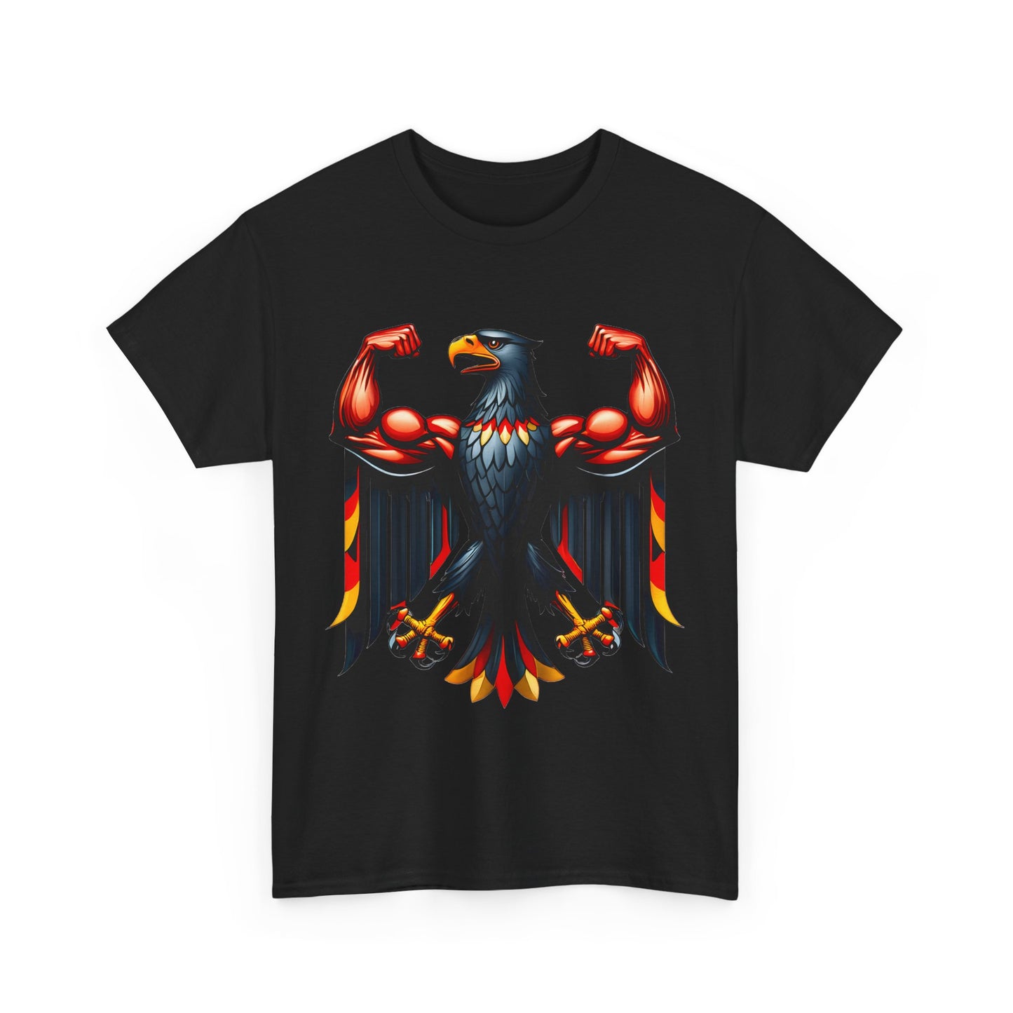 Unisex T-Shirt mit starkem Adler