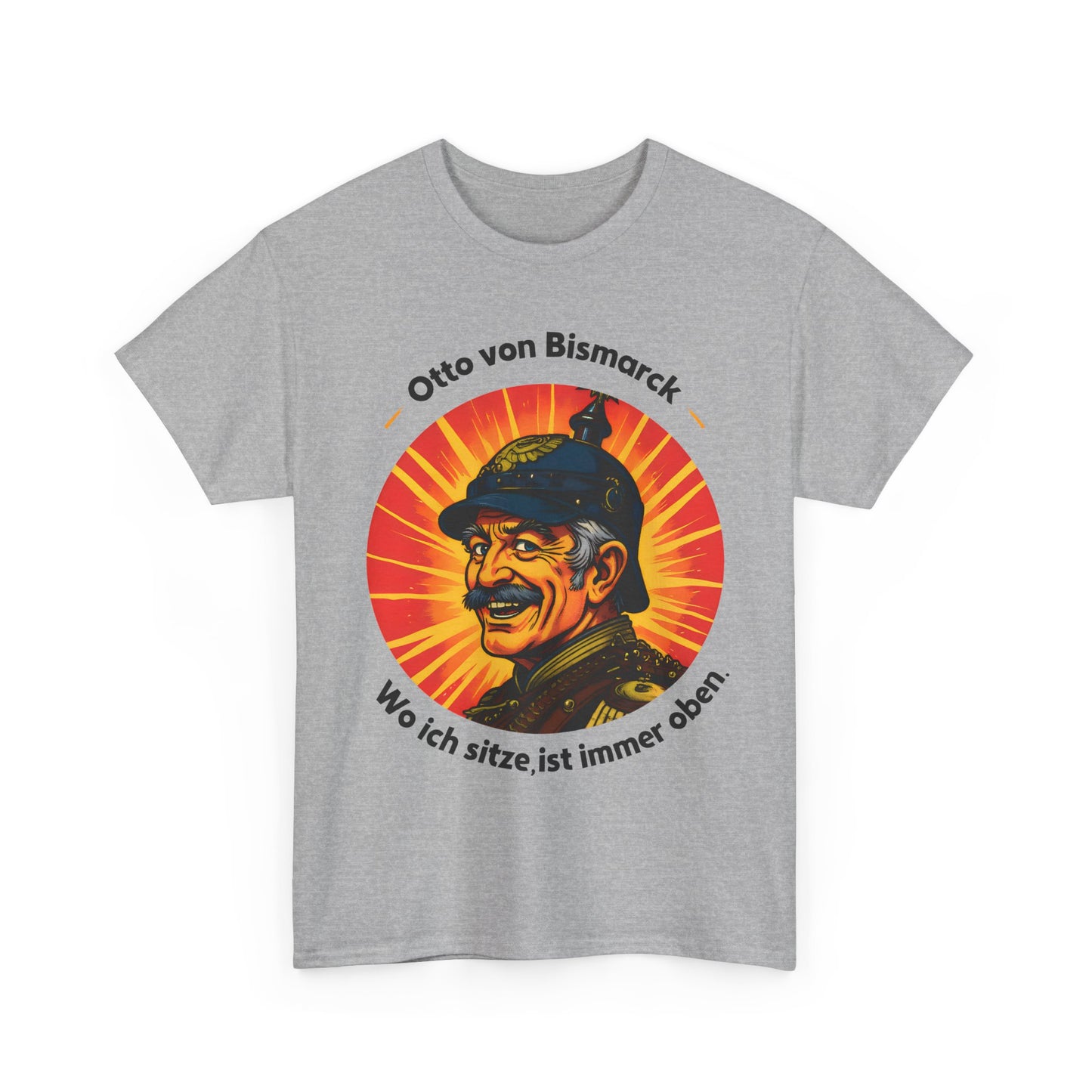 Unisex T-Shirt mit Bismarck und Zitat - Deutschland