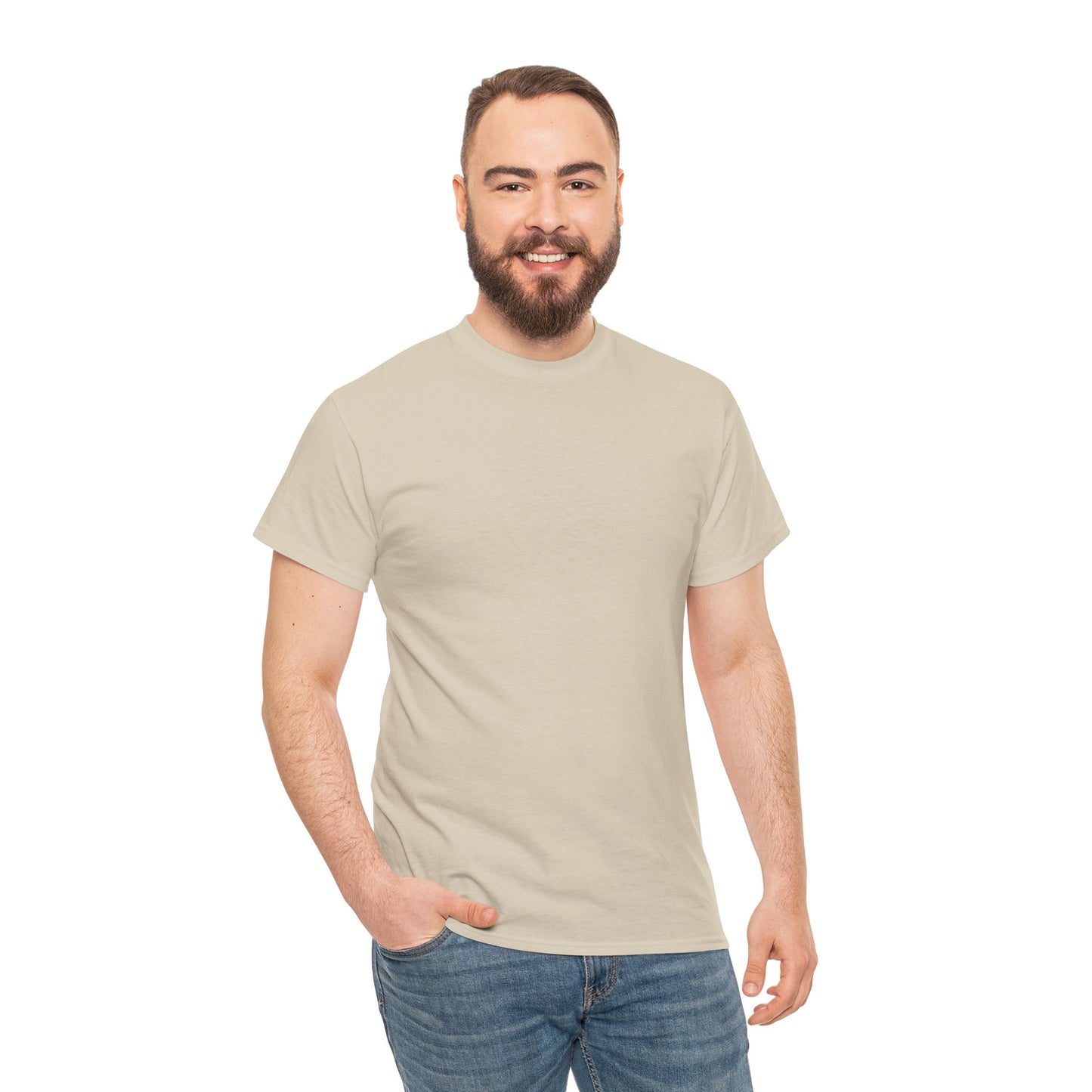 Unisex T-Shirt mit Bismarck Zitat und Pickelhaube - Deutschland (Druck hinten)