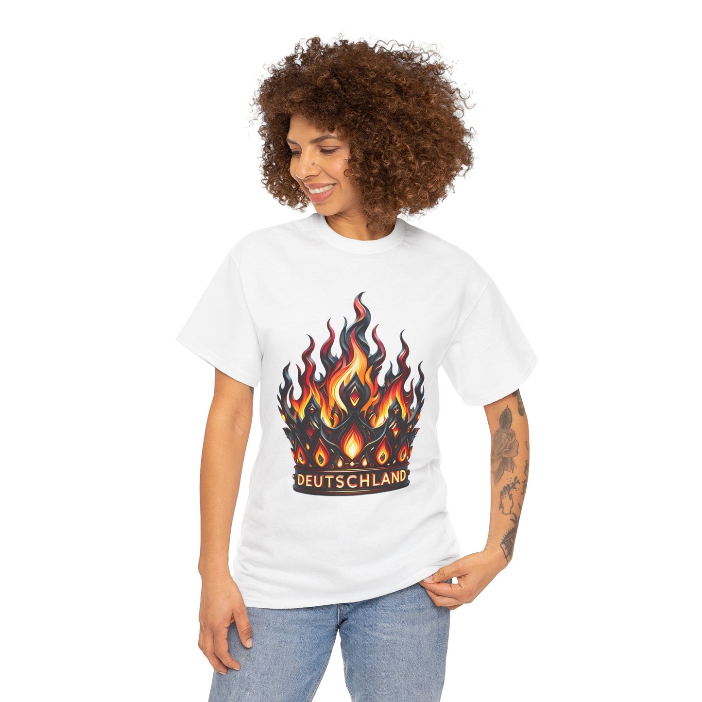 Unisex T-Shirt with Crown - Germany