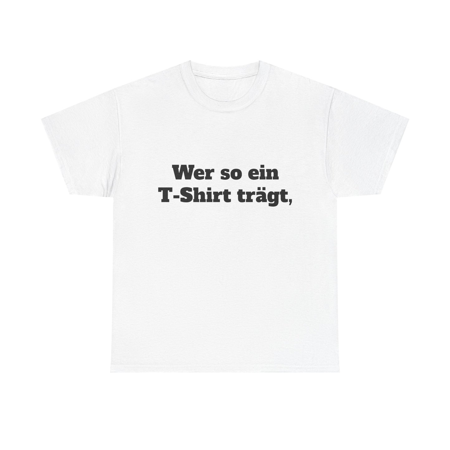 Unisex T-Shirt mit Kontrolle-Spruch