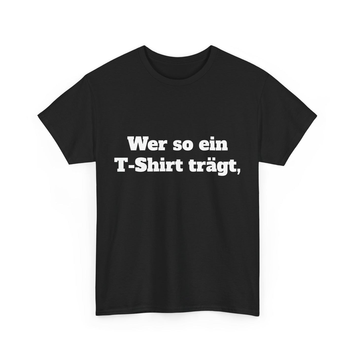 Unisex T-Shirt mit Kontrolle-Spruch