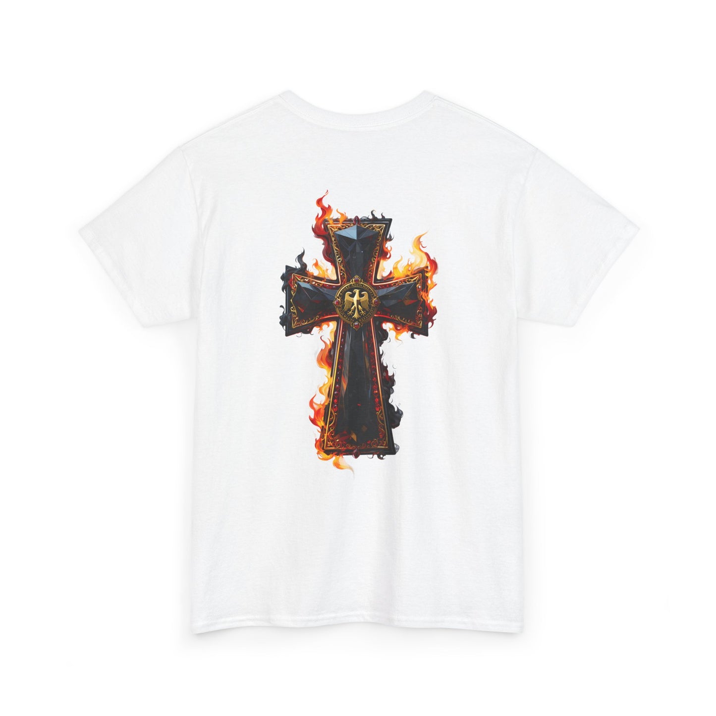 Unisex T-Shirt - Eagle and Cross