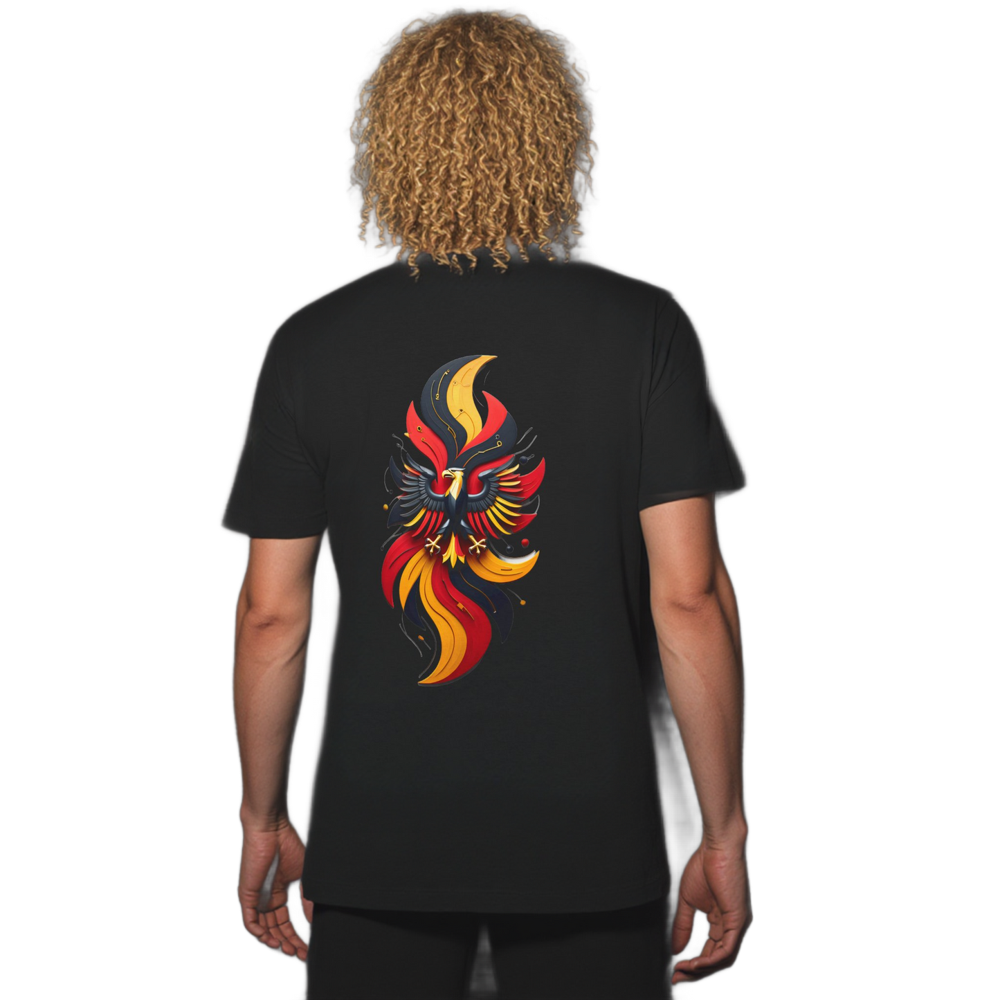 Unisex T-Shirt mit Adler - Deutschland