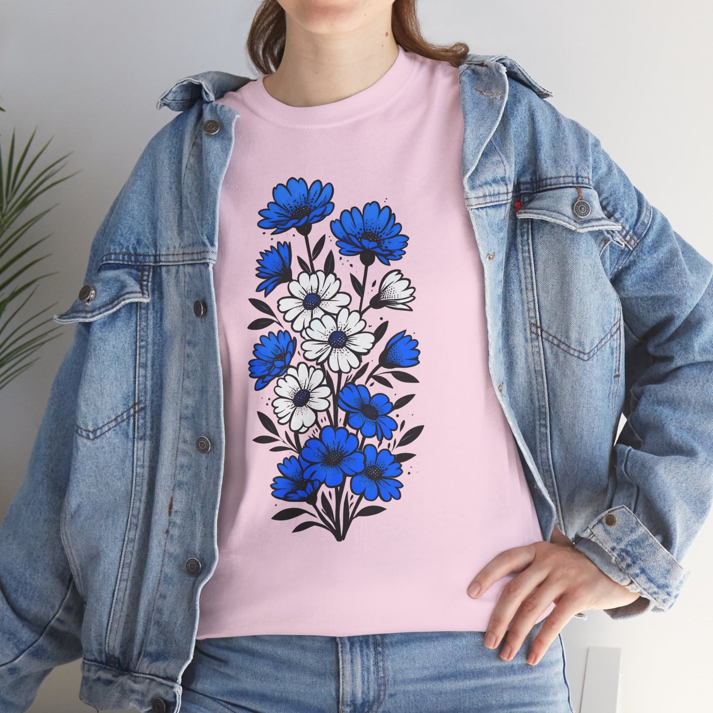 Unisex T-Shirt mit Blumen -Griechenland