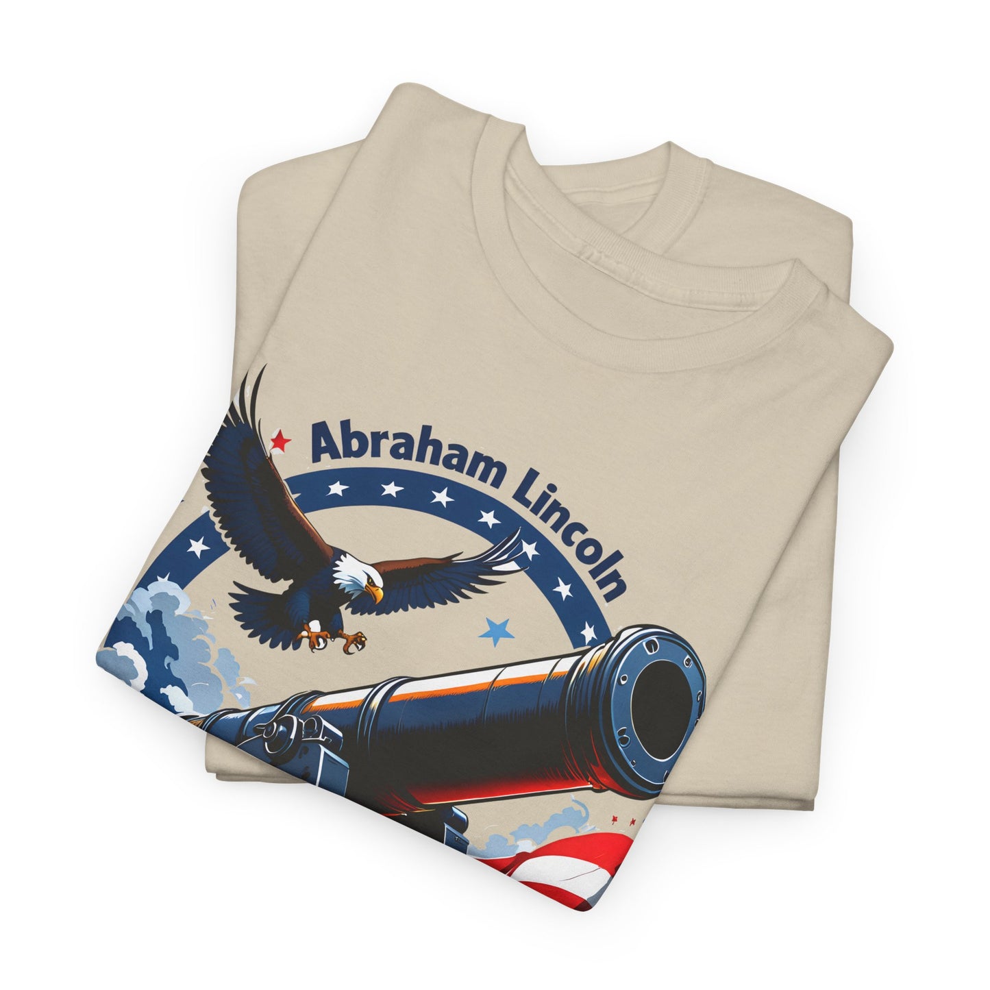 Unisex T-Shirt mit Abraham Lincoln Spruch - USA