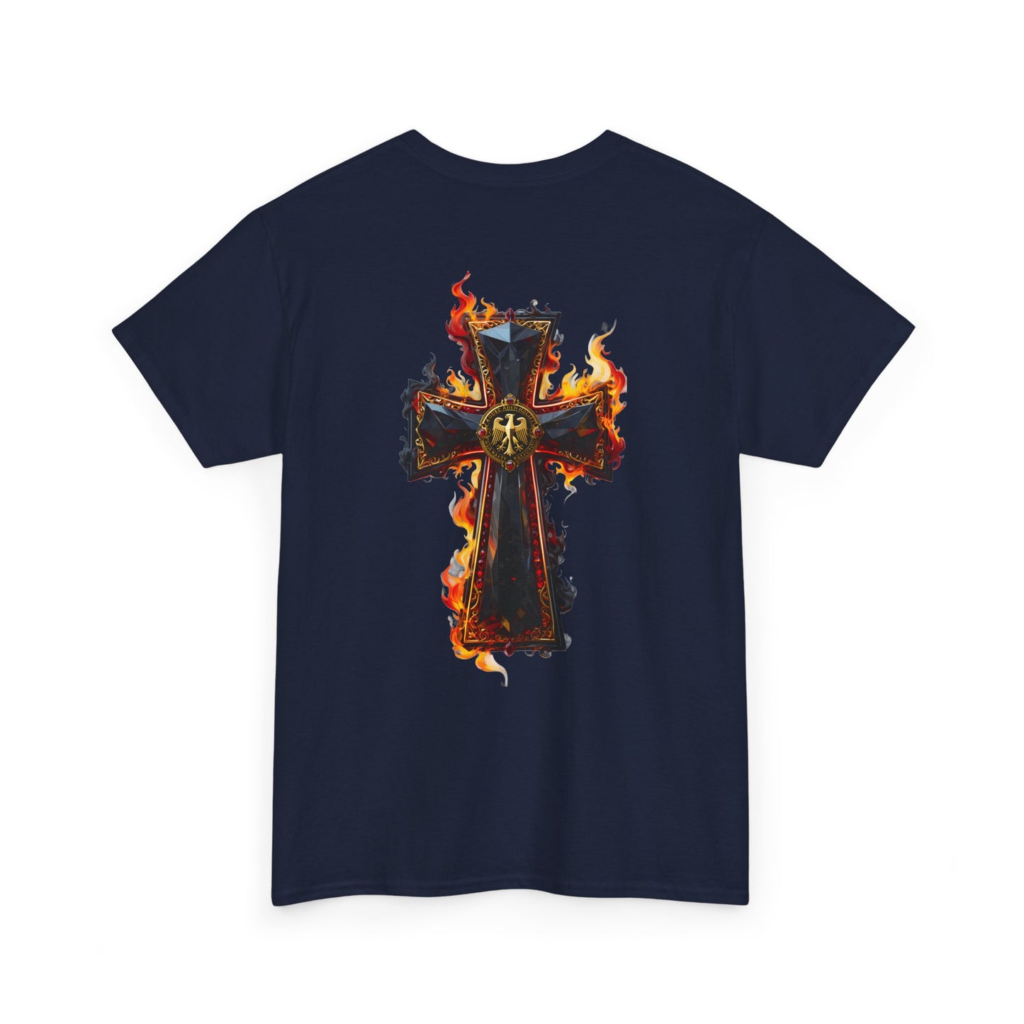 Unisex T-Shirt - Eagle and Cross