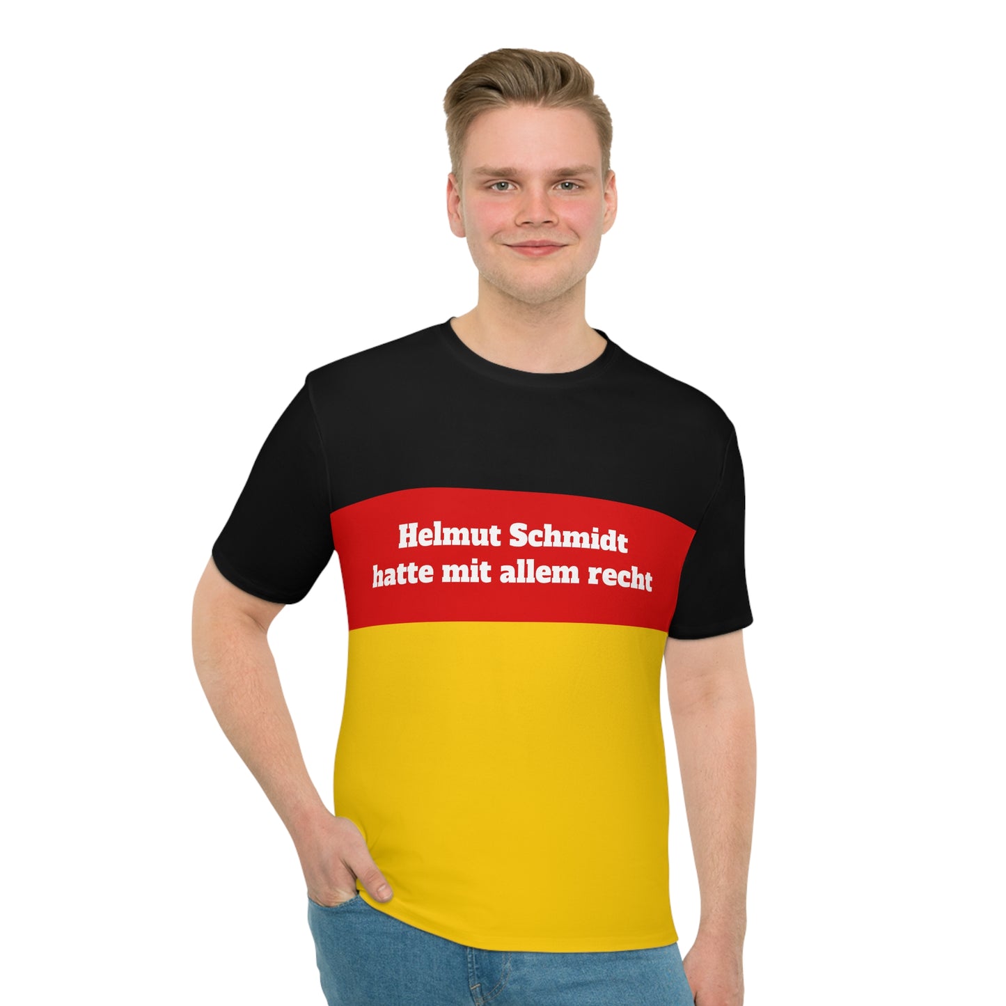 Loose men's T-shirt with saying - Germany
