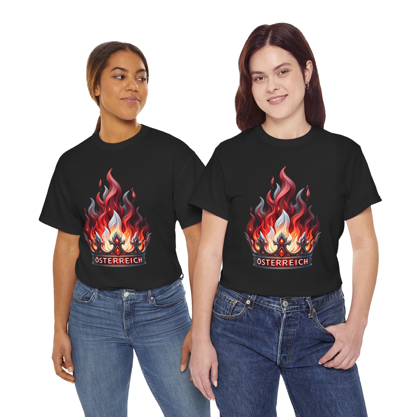Unisex T-Shirt with Crown - Austria