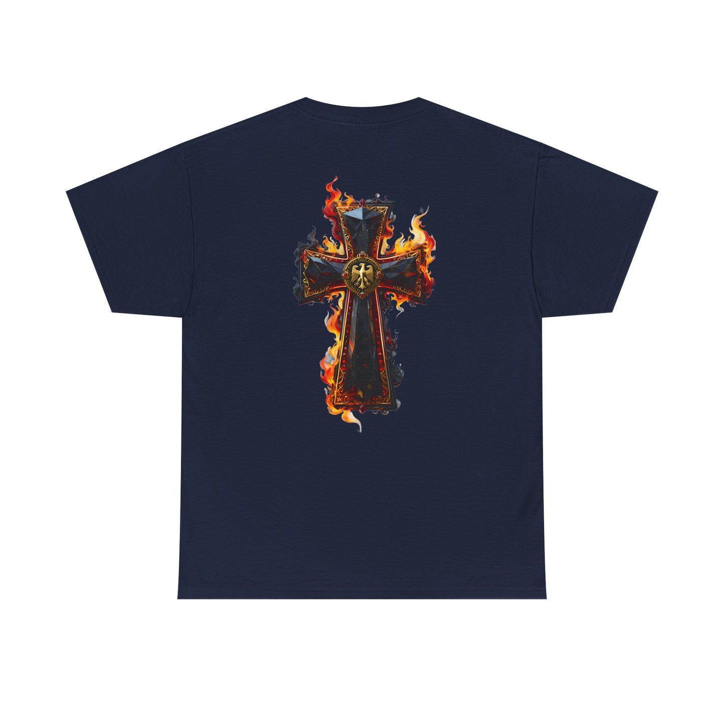 Unisex T-Shirt - Eagle and Cross