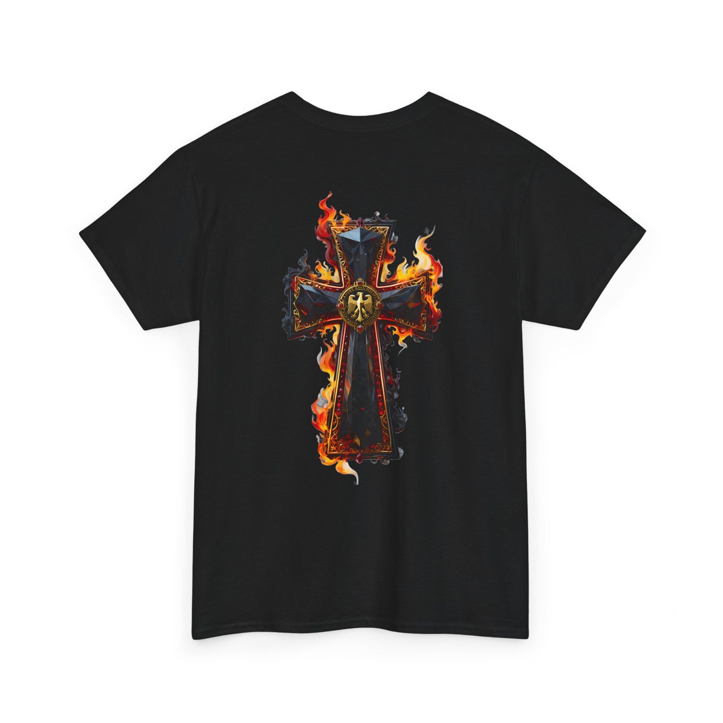 Unisex T-Shirt - Eagle and Cross