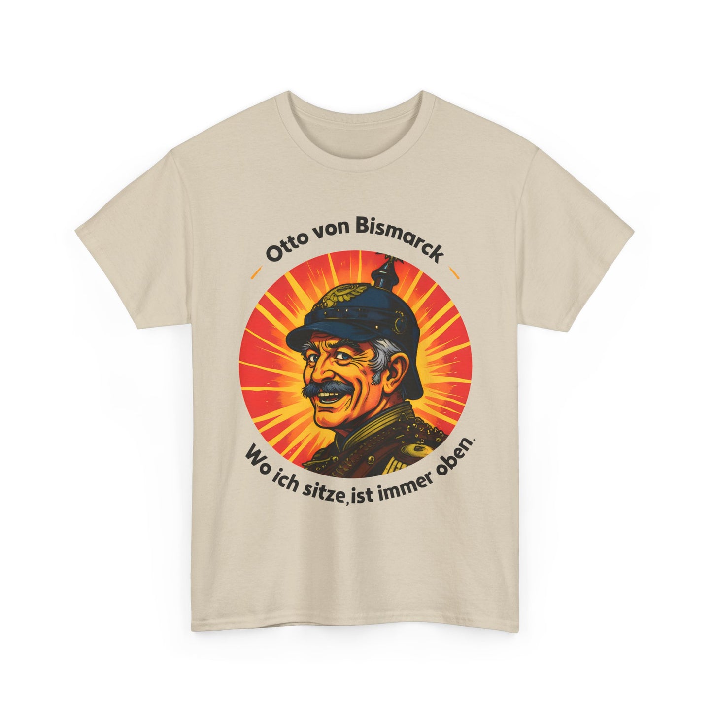 Unisex T-Shirt mit Bismarck und Zitat - Deutschland