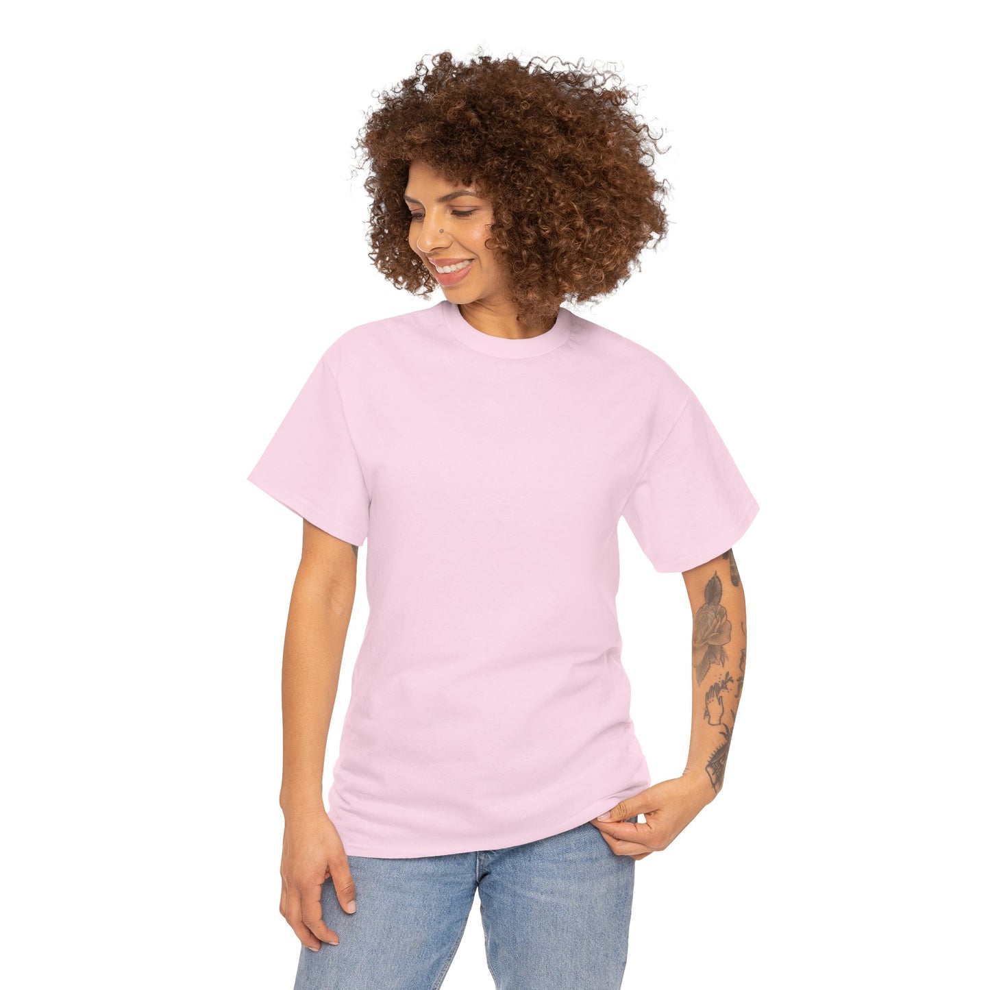 T-Shirt mit Blumen - Griechenland (Druck hinten)