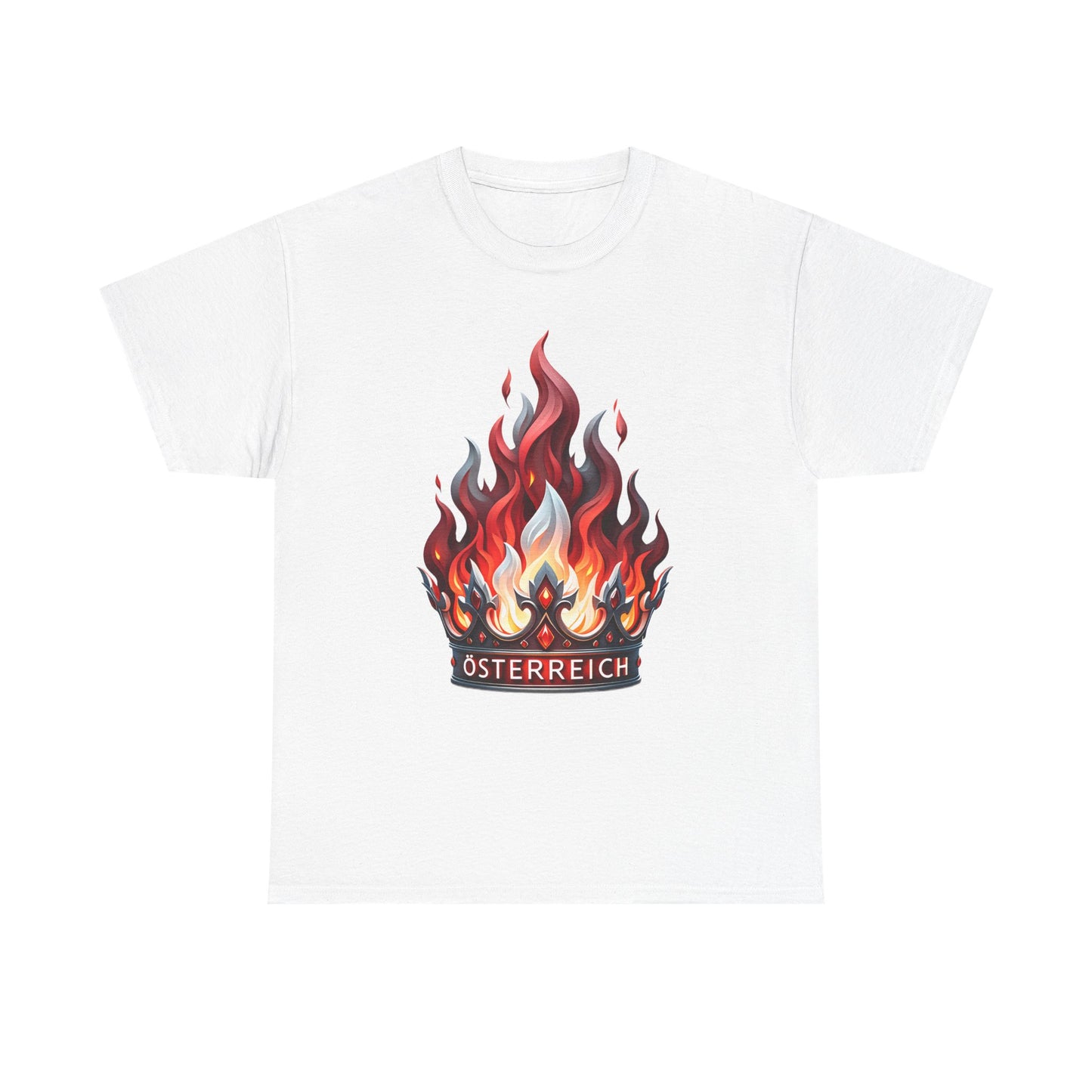 Unisex T-Shirt with Crown - Austria