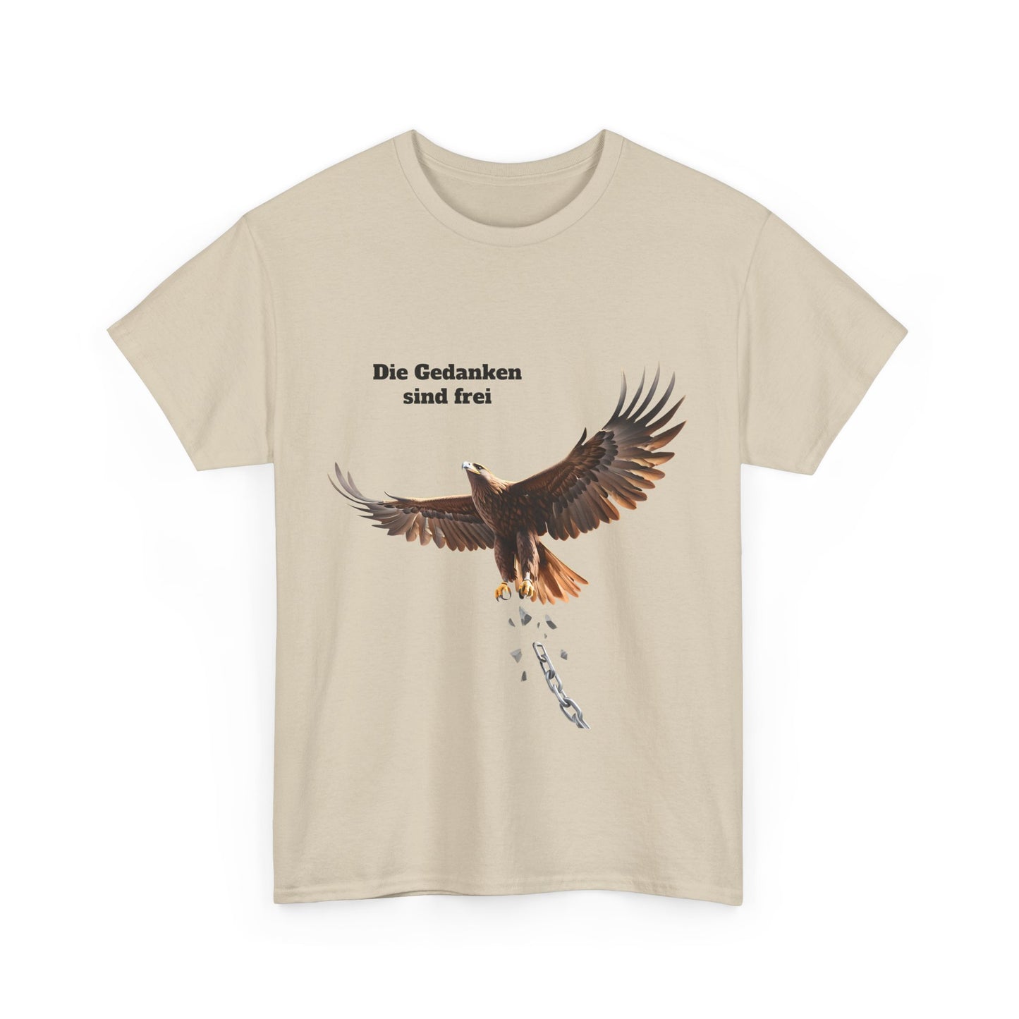 Unisex T-Shirt mit Volkslied - Gedanken sind frei