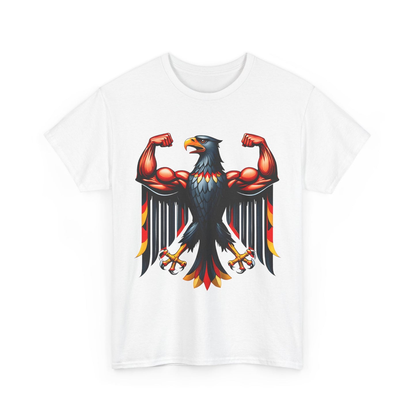 Unisex T-Shirt mit starkem Adler