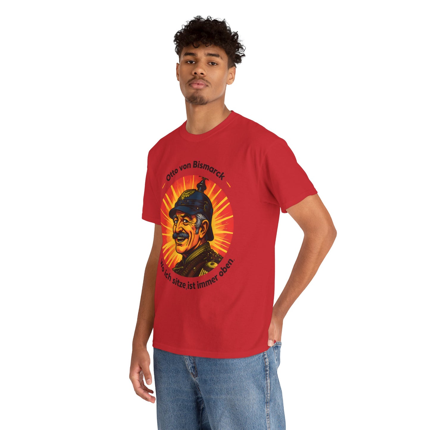 Unisex T-Shirt mit Bismarck und Zitat - Deutschland
