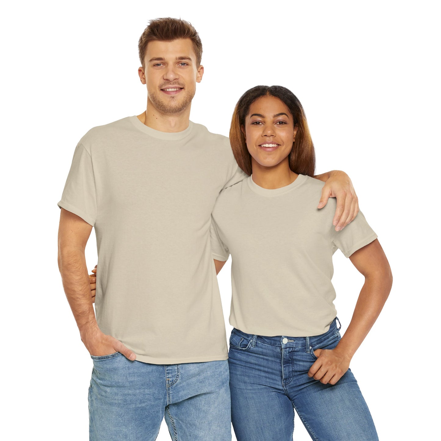 Unisex T-Shirt mit Bismarck Zitat und Pickelhaube - Deutschland (Druck hinten)