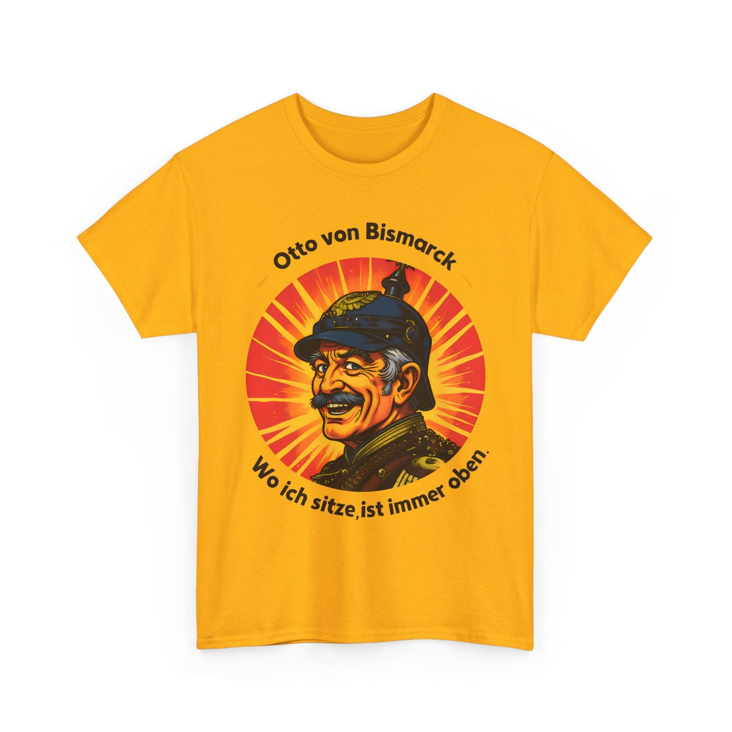 Unisex T-Shirt mit Bismarck und Zitat - Deutschland