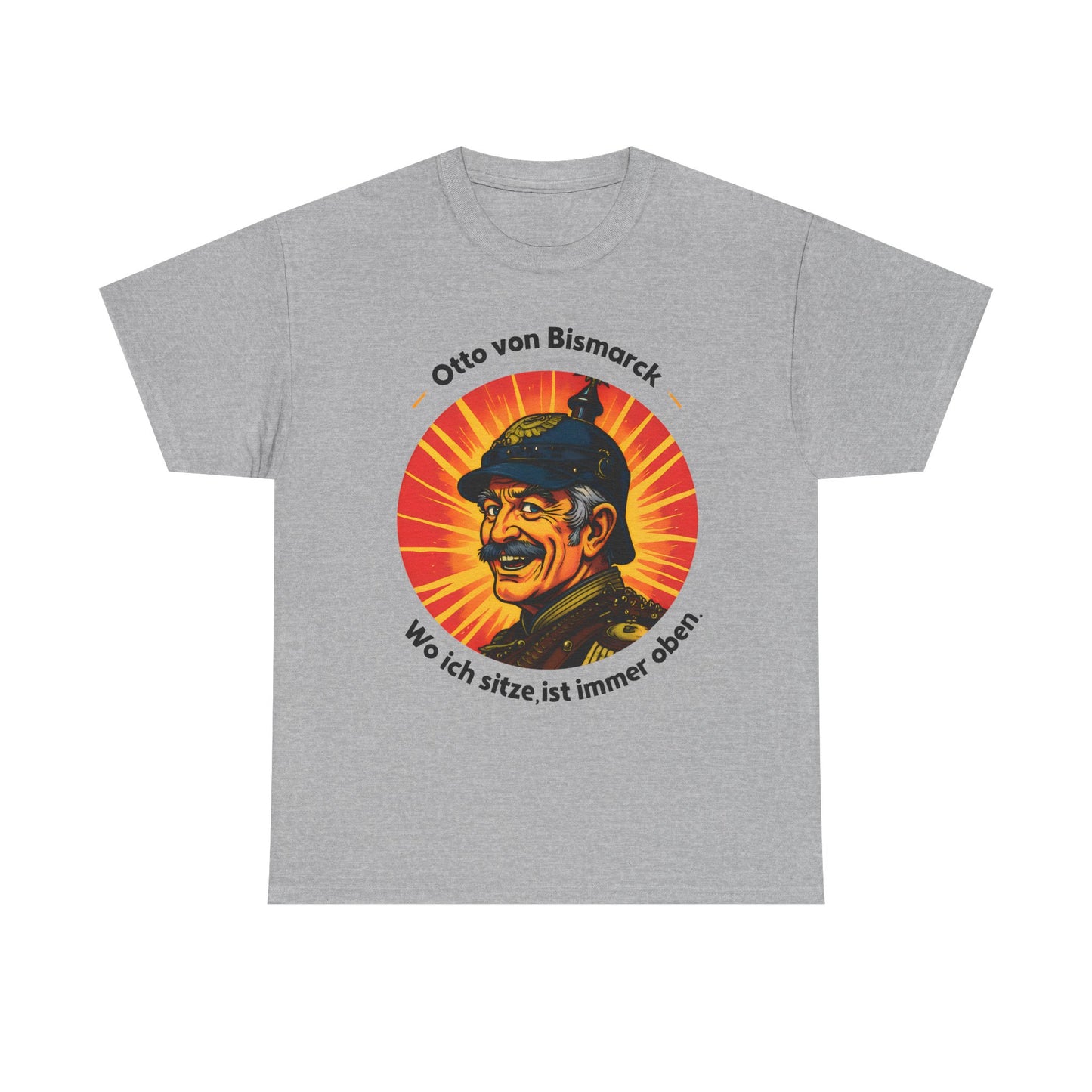 Unisex T-Shirt mit Bismarck und Zitat - Deutschland