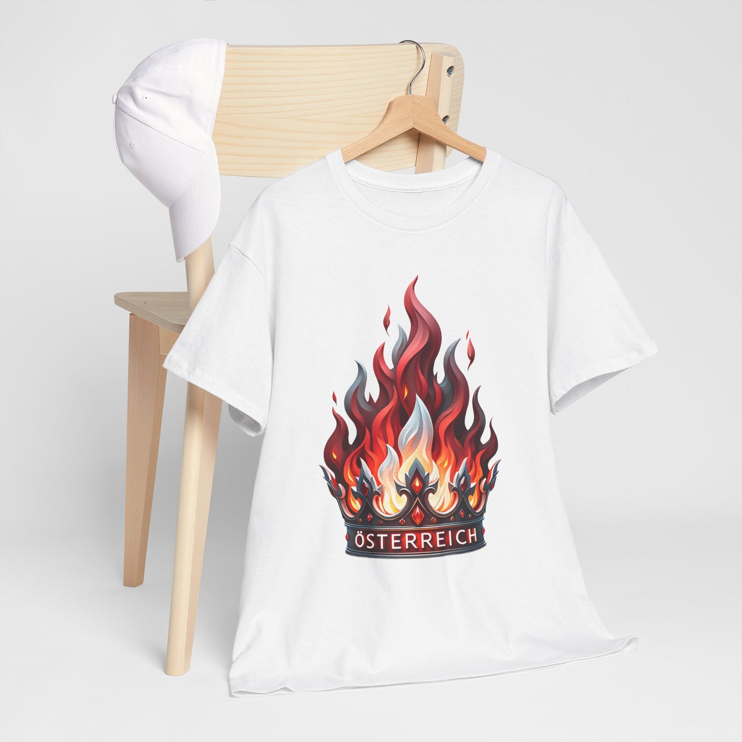 Unisex T-Shirt with Crown - Austria