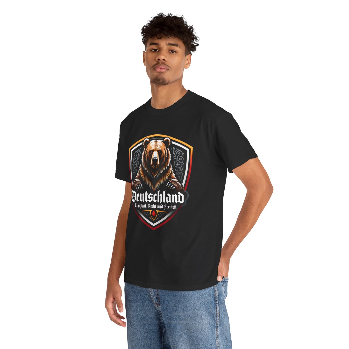 Unisex T-Shirt mit Bären und Spruch - Deutschland
