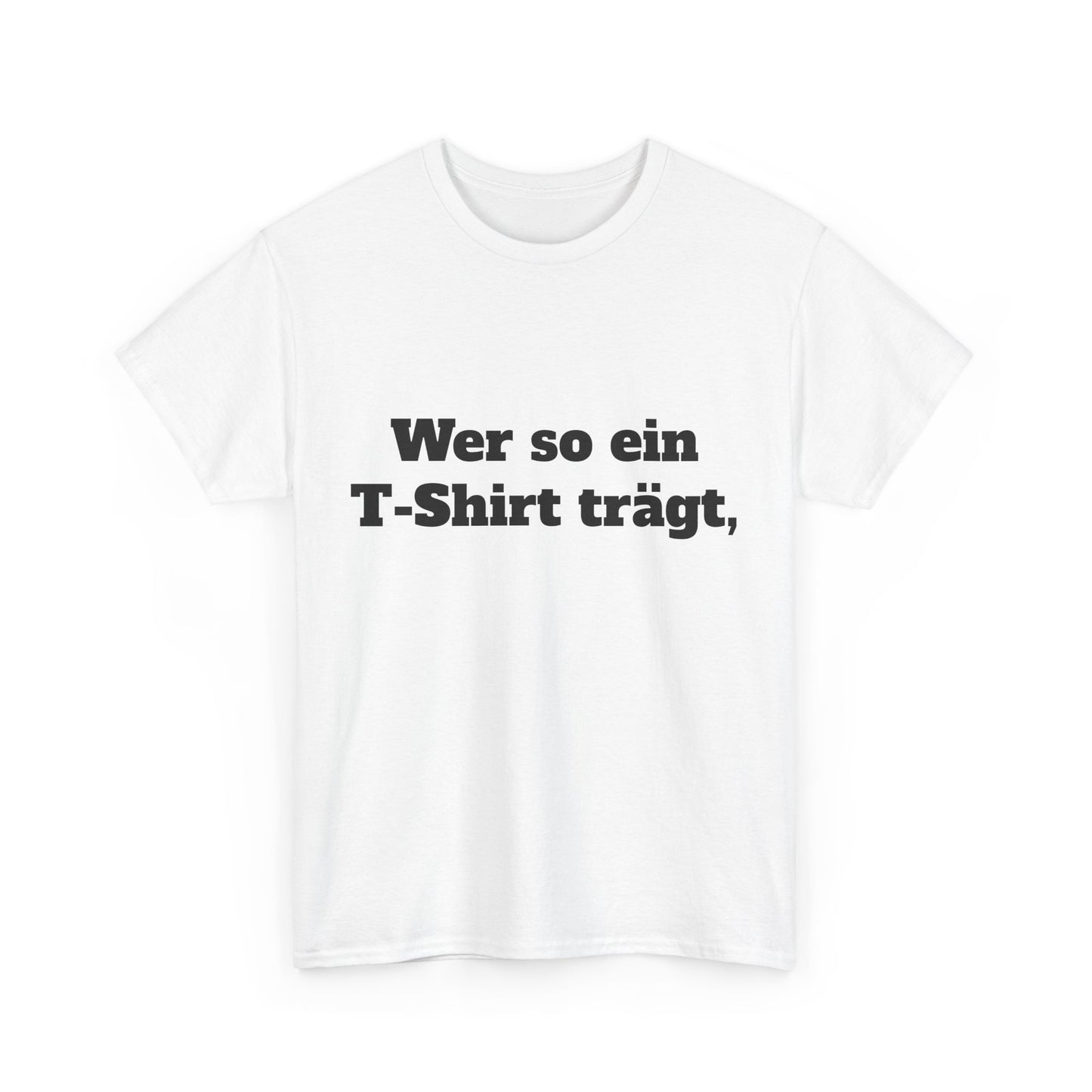 Unisex T-Shirt mit Kontrolle-Spruch