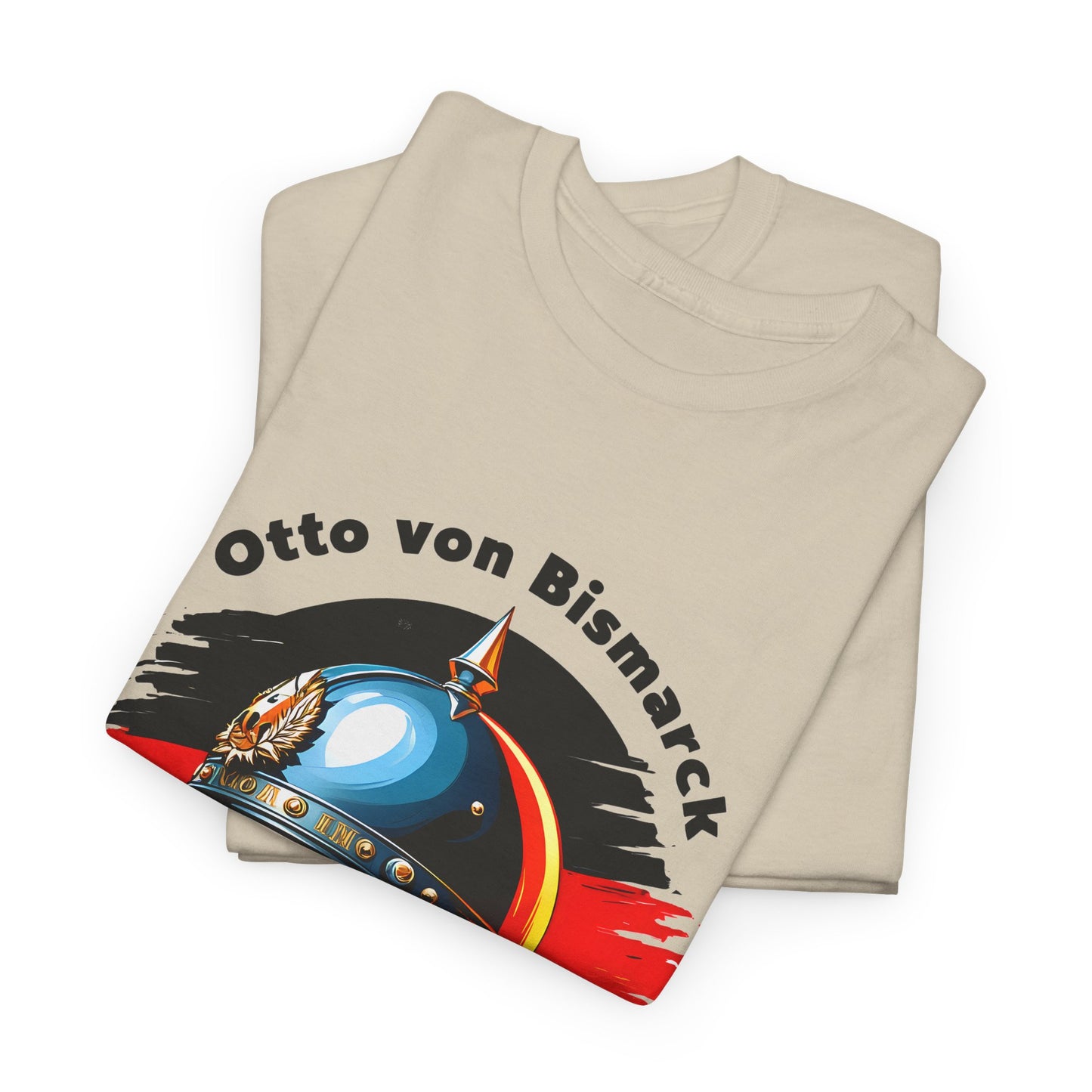 Unisex T-Shirt mit Bismarck Zitat und Pickelhaube - Deutschland