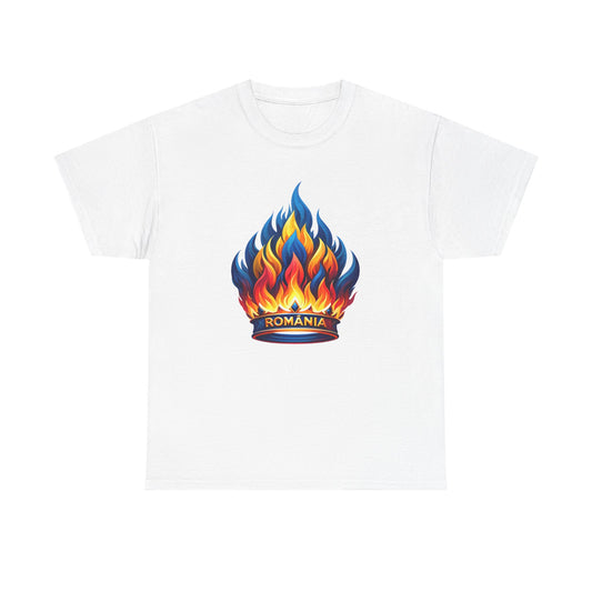 Unisex T-shirt with crown - Romania 
