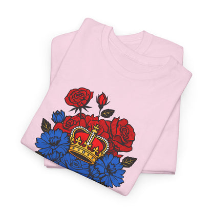 Unisex T-Shirt mit Blumen - Serbien