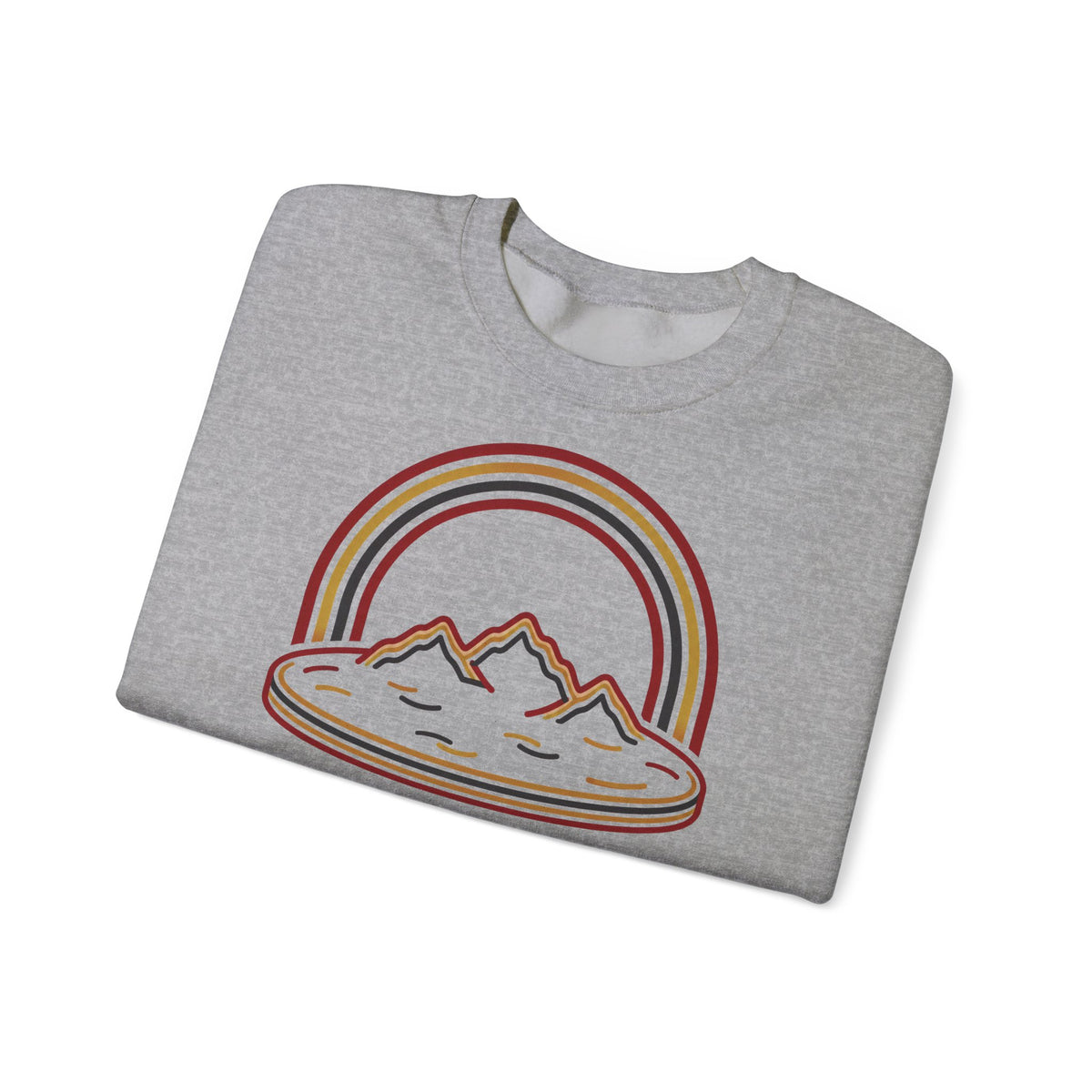 Unisex Sweatshirt mit Zitat - Goethe - Schweiz wie ein Pfannkuchen