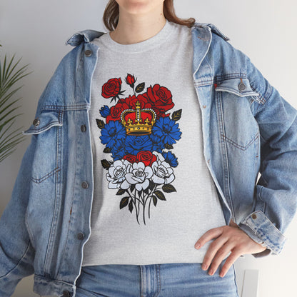 Unisex T-Shirt mit Blumen - Serbien