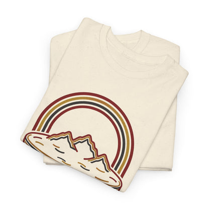 Unisex T-Shirt mit Zitat - Goethe - Schweiz wie ein Pfannkuchen