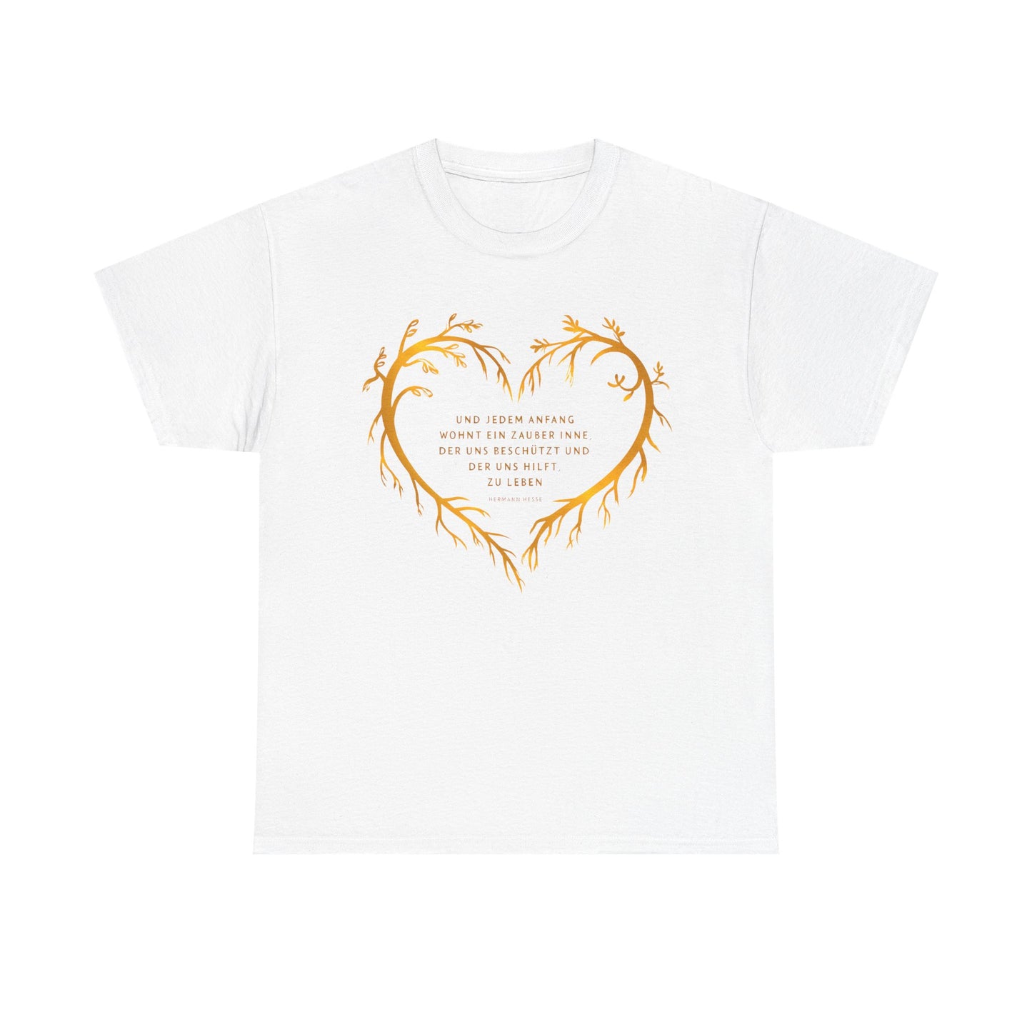 Unisex T-Shirt mit Zitat - Hermann Hesse - Zauber