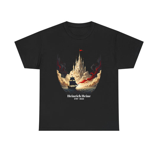 Unisex T-Shirt mit Traumschloss - Heinrich Heine