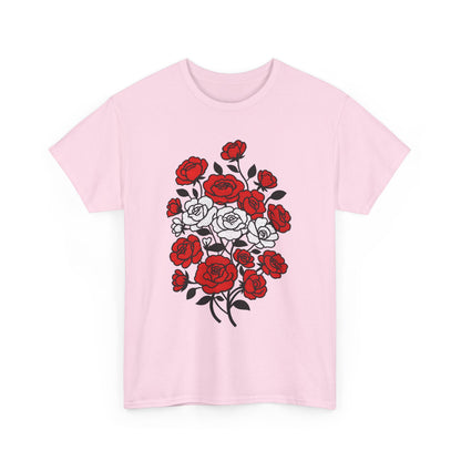 Unisex T-Shirt mit Blumen - Österreich