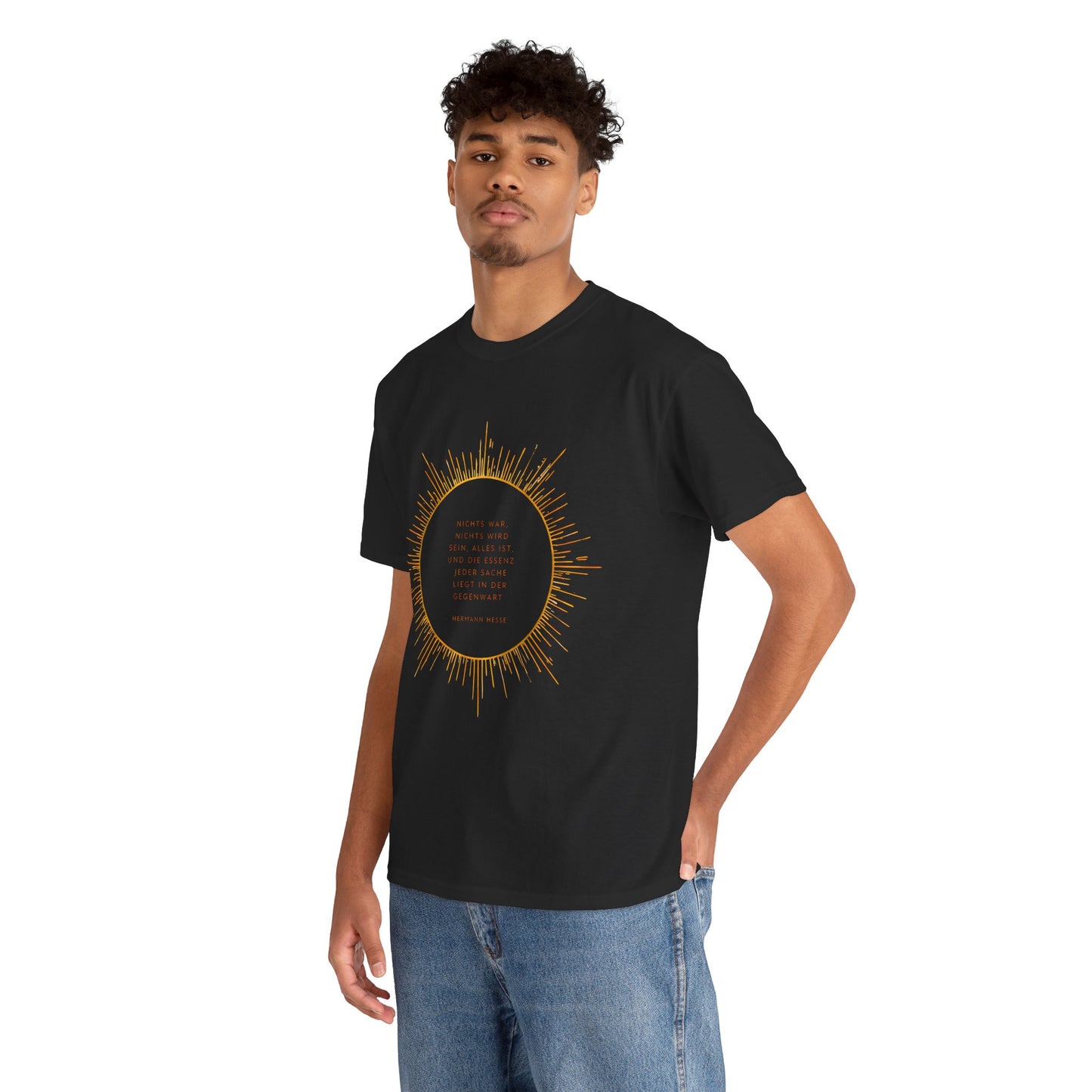 Unisex T-Shirt mit Zitat - Hermann Hesse - Essenz