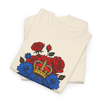 Unisex T-Shirt mit Blumen - Serbien