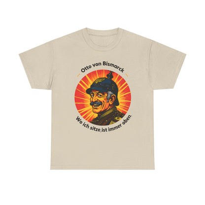 Unisex T-Shirt mit Bismarck und Zitat - Deutschland