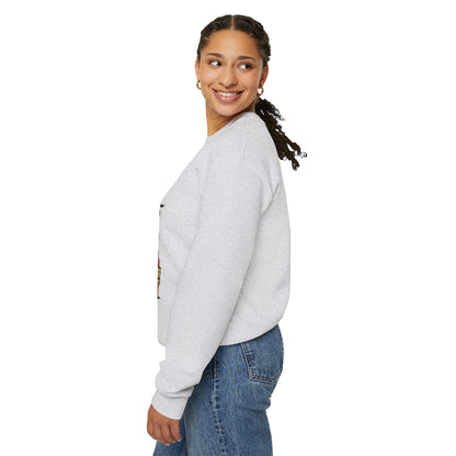Unisex Sweatshirt mit Zitat - Goethe - Hier steh ich nun