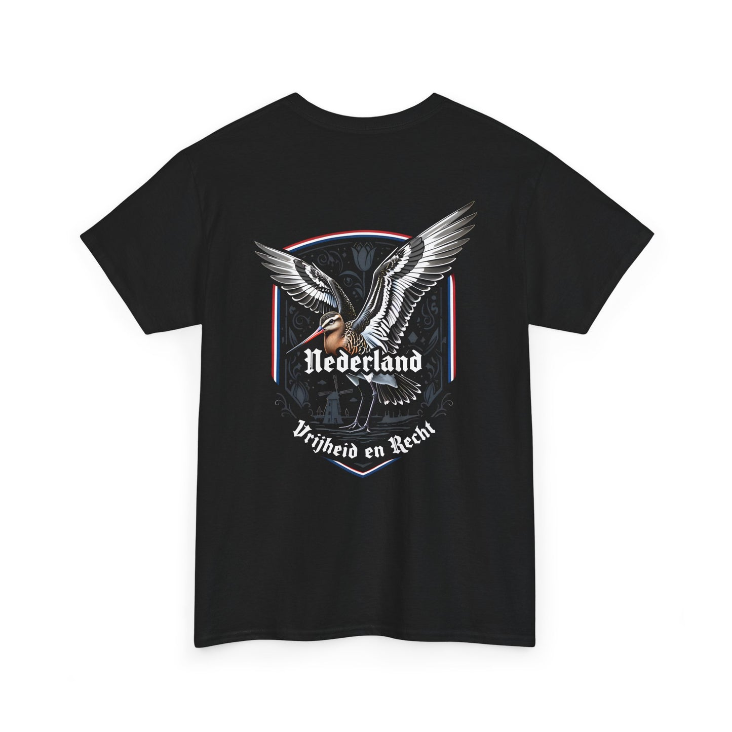 Unisex T-Shirt mit  Schnepfen und Spruch - Niederlande