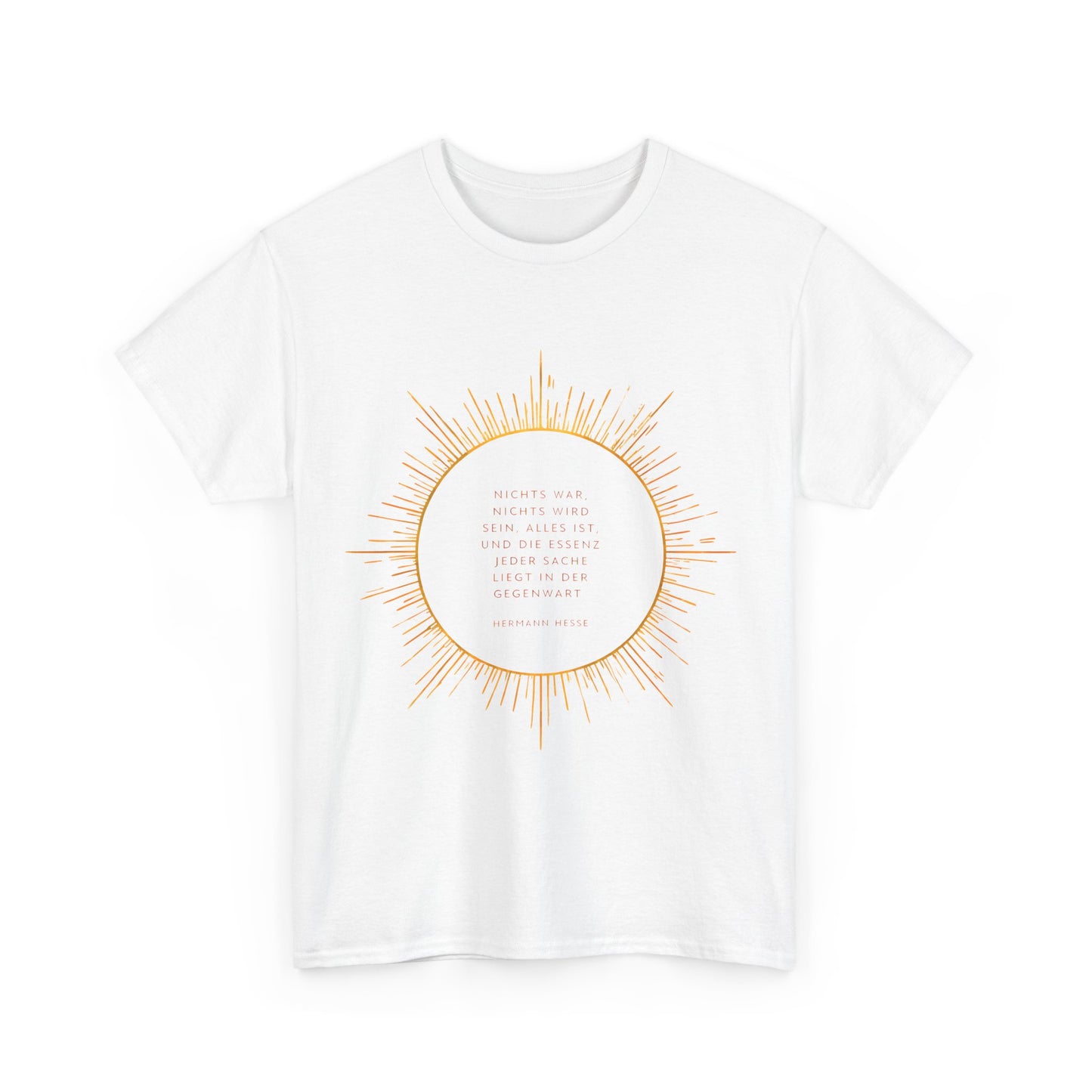Unisex T-Shirt mit Zitat - Hermann Hesse - Essenz